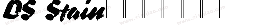 DS Stain字体转换
